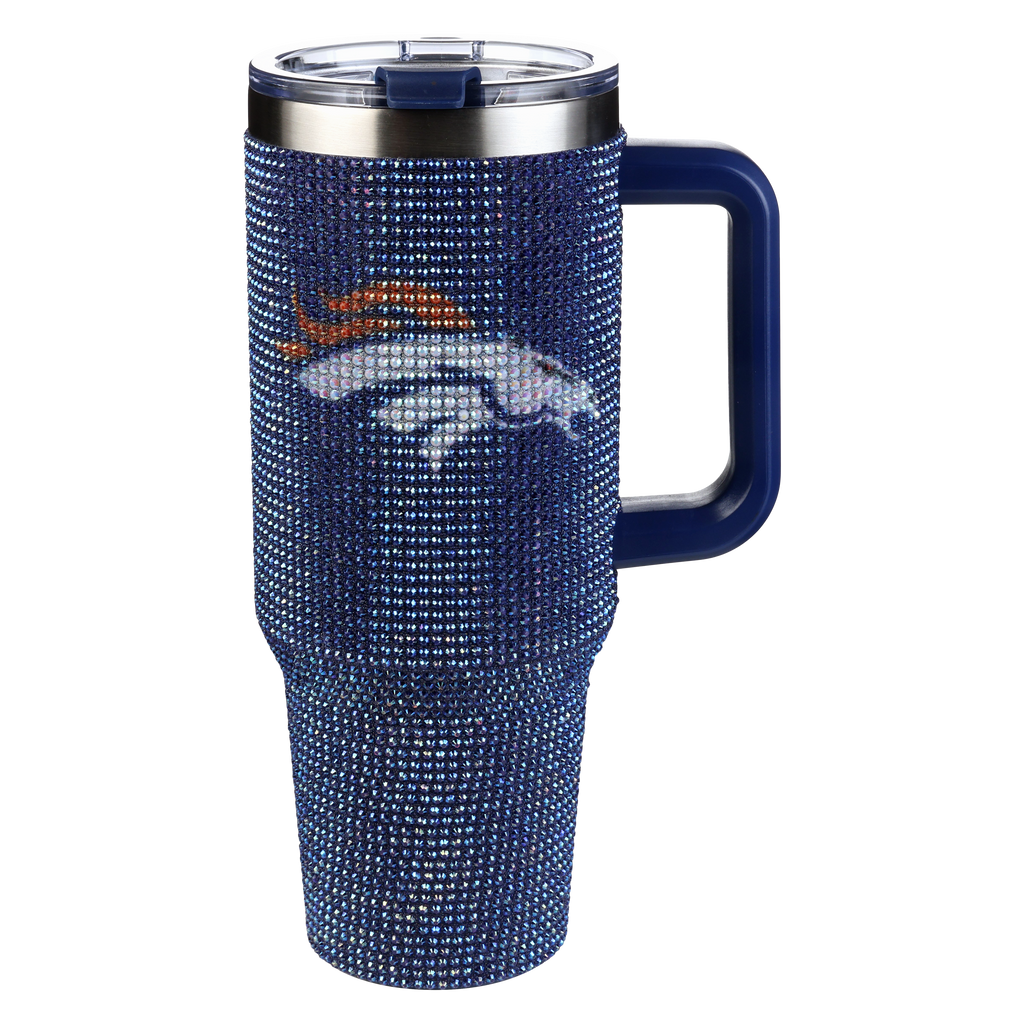 40oz TC Bling Game Day Tumbler I | Denver Broncos