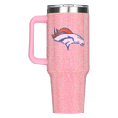 40oz Pink Bling Game Day Tumbler I | Denver Broncos