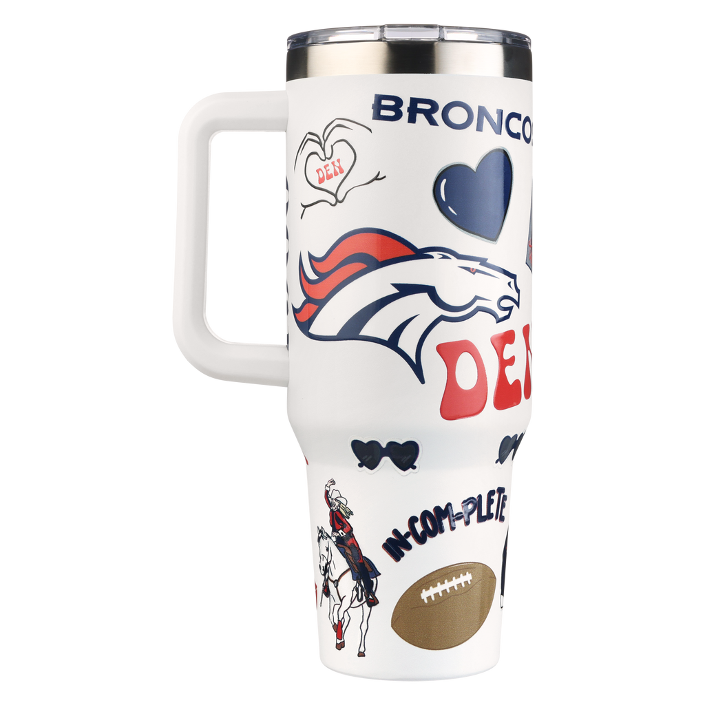 40oz Team Spirit Game Day Tumbler I | Denver Broncos