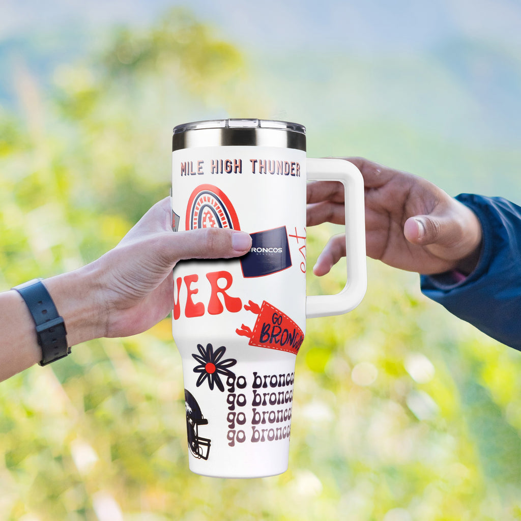 40oz Team Spirit Game Day Tumbler I | Denver Broncos