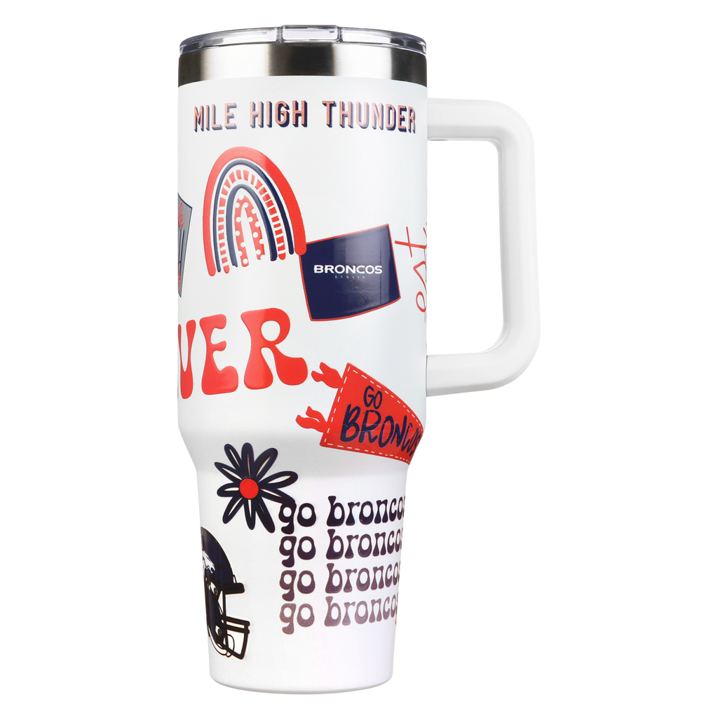 40oz Team Spirit Game Day Tumbler I | Denver Broncos