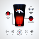 2-Pack Ombre Pint Glasses | Denver Broncos