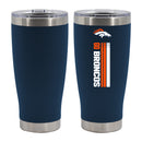 20oz Stainless Steel Tumbler Let's Go Team | Denver Broncos