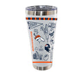 Sketchpad Design 30oz SS Tumbler | Denver Broncos