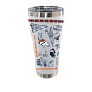 Sketchpad Design 30oz SS Tumbler | Denver Broncos