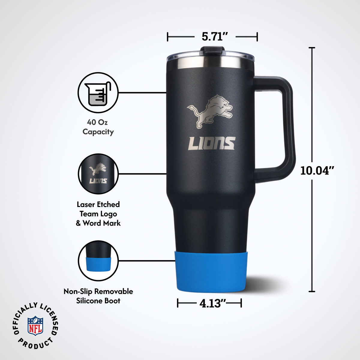 40 OZ Game Day Tumbler I | Detroit Lions