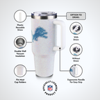 40oz Bling Collosal Tumbler | Detroit Lions