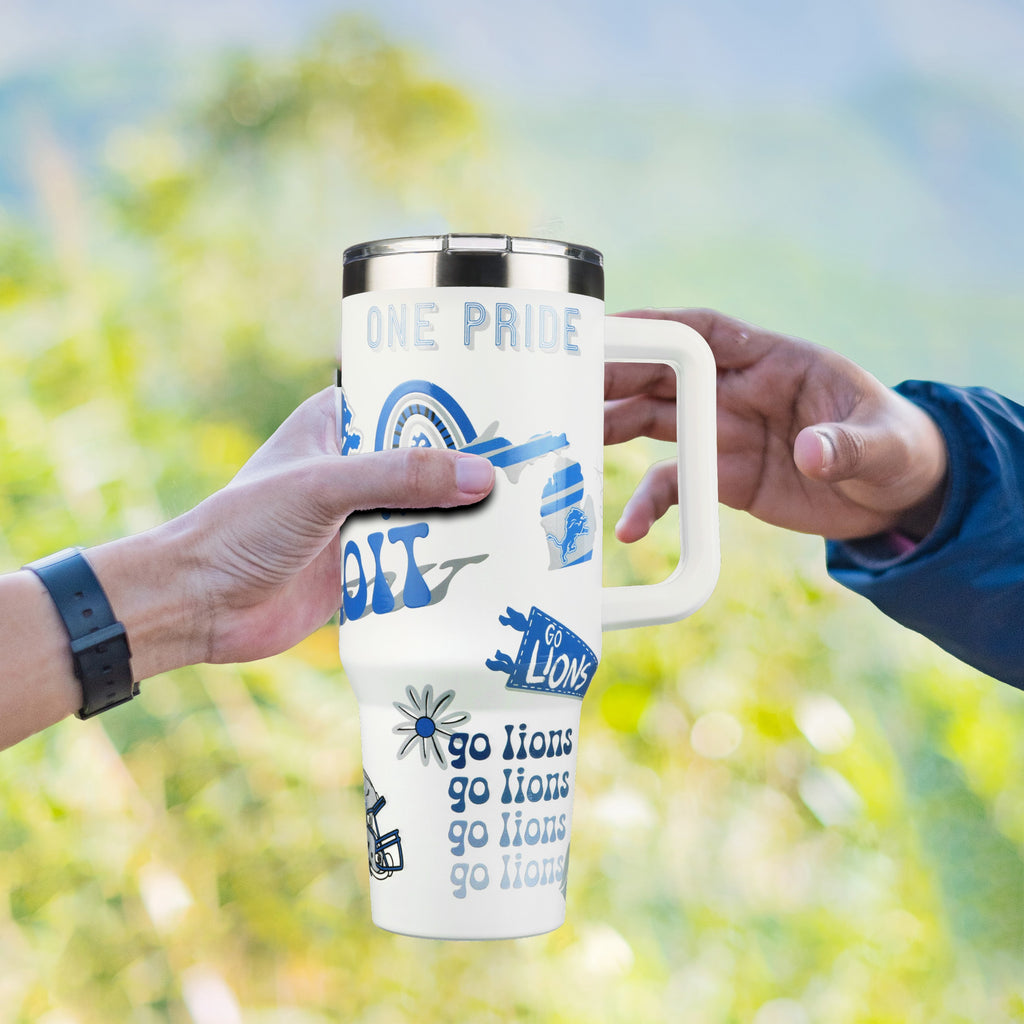 40oz Team Spirit Game Day Tumbler I | Detroit Lions