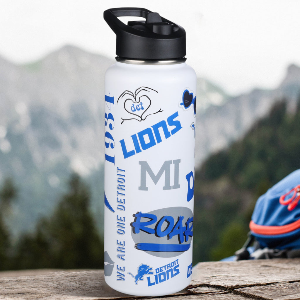 34oz Team Spirit Water Bottle I | Detroit Lions