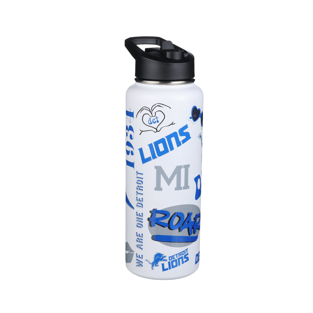 34oz Team Spirit Water Bottle I | Detroit Lions