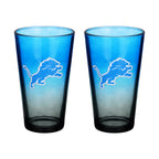 2-Pack Ombre Pint Glasses | Detroit Lions