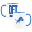 2pk 15oz White Mug Logo + Wordmark | Detroit Lions
