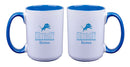 2pk Inner Color Home-Away Mug Set | Detroit Lions