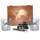 Wood Boxed Drinkware Set | Detroit Lions