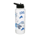 34oz Quencher Bottle, DP, Flowers Design | Detroit Lions
