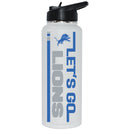 34oz Quencher Let's Go Team Dash Design | Detroit Lions