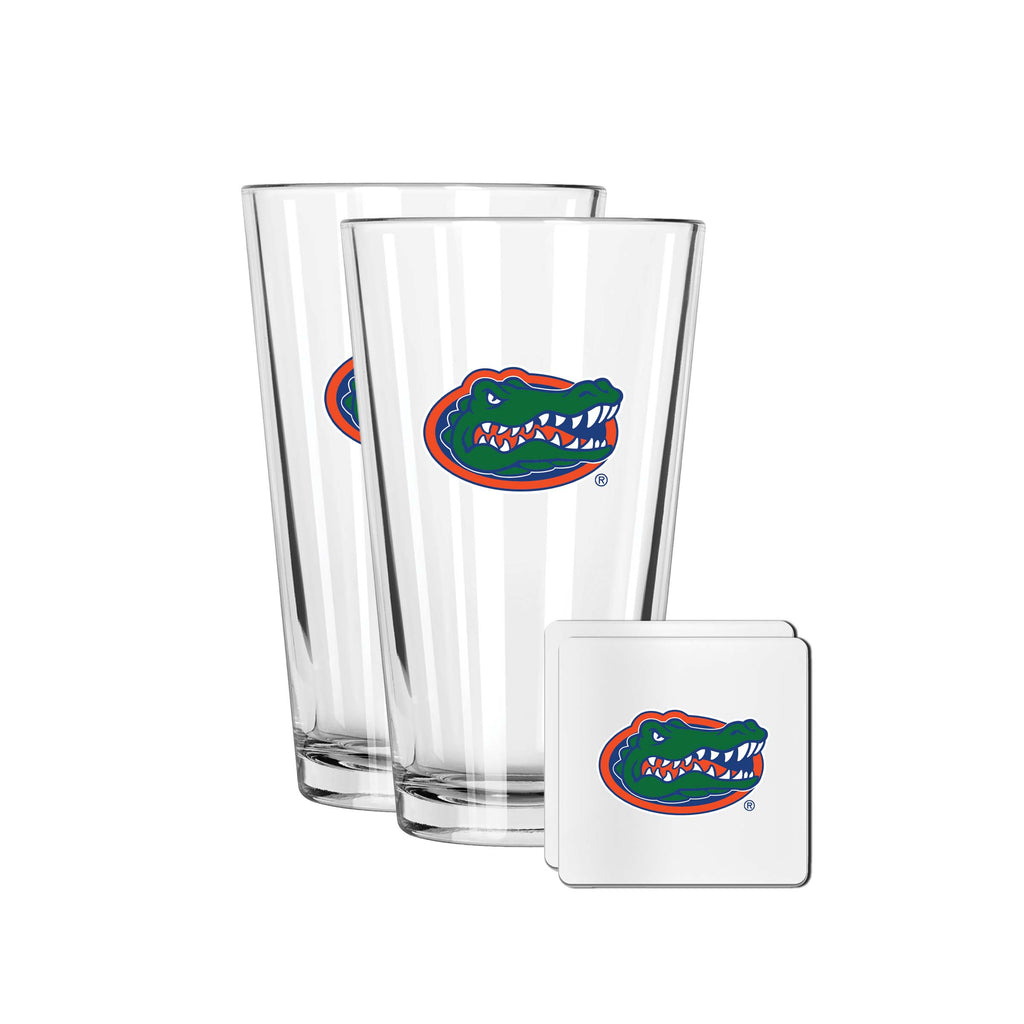 2 Pack Pint and Coasters set  | University Of Florida