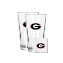 2 Pack Pint and Coasters set  | University Of Georgia