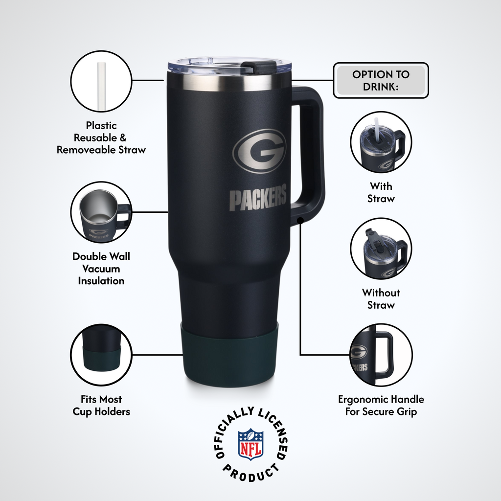 40 OZ Game Day Tumbler I | Green Bay Packers