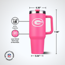 40oz Pink Game Day Tumbler I | Green Bay Packers