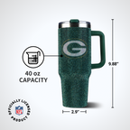 40oz TC Bling Game Day Tumbler I | Green Bay Packers