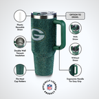40oz TC Bling Game Day Tumbler I | Green Bay Packers