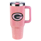 40oz Pink Bling Game Day Tumbler I | Green Bay Packers