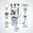 40oz Team Spirit Game Day Tumbler I | Green Bay Packers