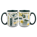 Loco Design 2 pack 15oz Mug | Green Bay Packers