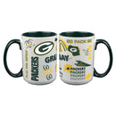 Loco Design 2 pack 15oz Mug | Green Bay Packers