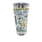 Sketchpad Design 30oz SS Tumbler | Green Bay Packers