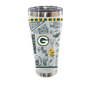 Sketchpad Design 30oz SS Tumbler | Green Bay Packers