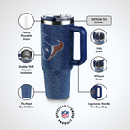 40oz TC Bling Game Day Tumbler I | Houston Texans