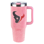 40oz Pink Bling Game Day Tumbler I | Houston Texans