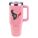 40oz Pink Bling Game Day Tumbler I | Houston Texans