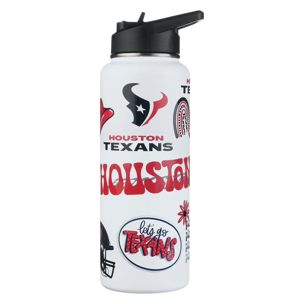 34oz Team Spirit Water Bottle I | Houston Texans