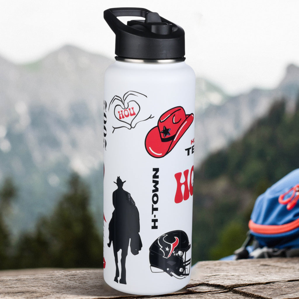 34oz Team Spirit Water Bottle I | Houston Texans