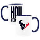 2pk 15oz White Mug Logo + Wordmark | Houston Texans