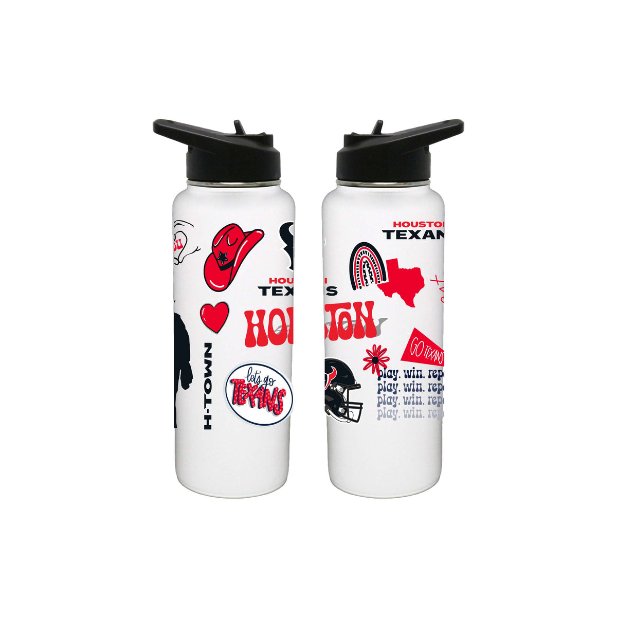 Loco Design 34oz Quencher | Houston Texans