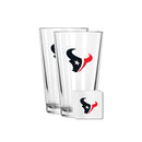 2 Pack Pint and Coasters Set | Houston Texans