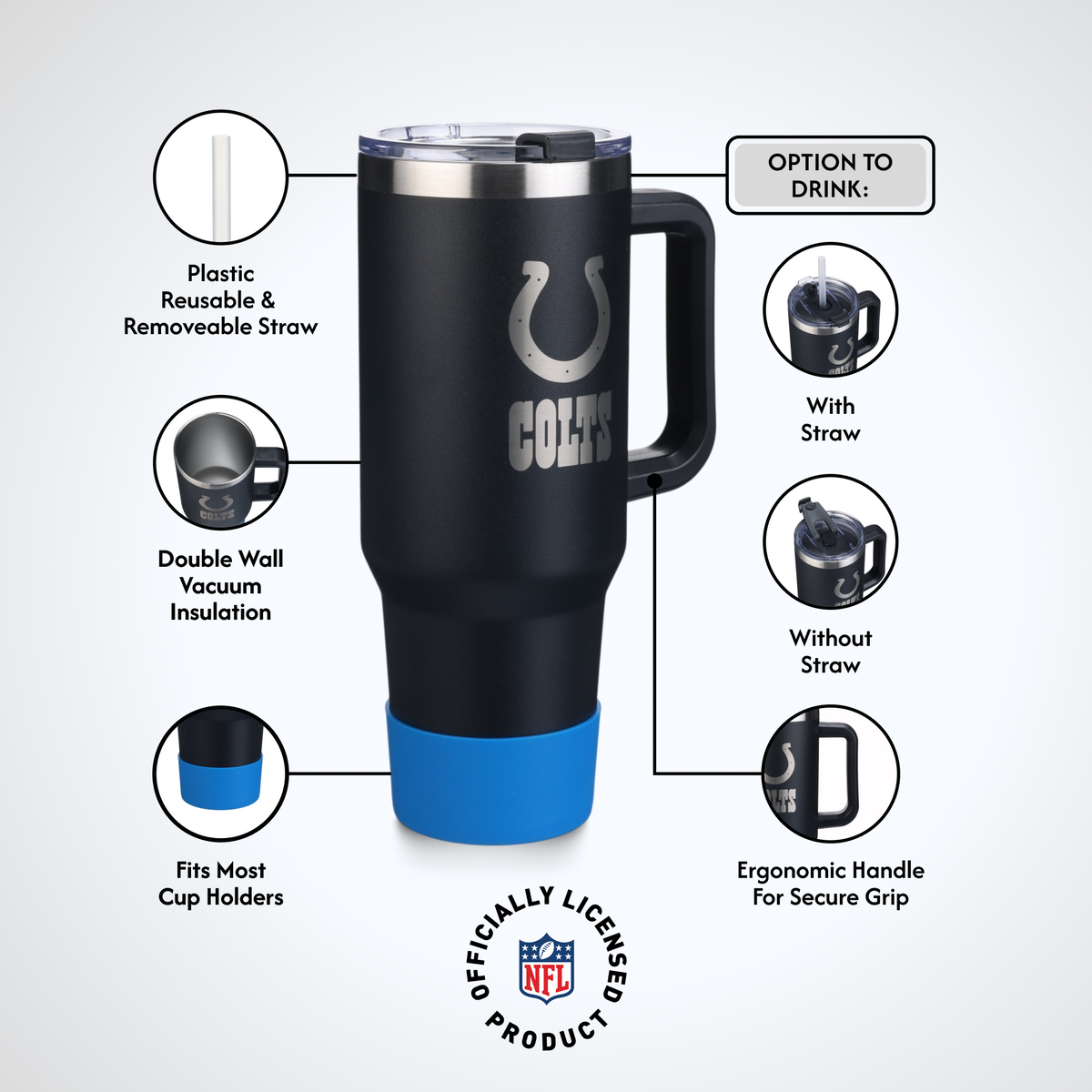 40 OZ Game Day Tumbler I | Indianapolis Colts