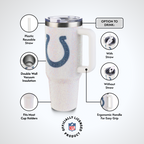 40oz Bling Collosal Tumbler | Indianapolis Colts