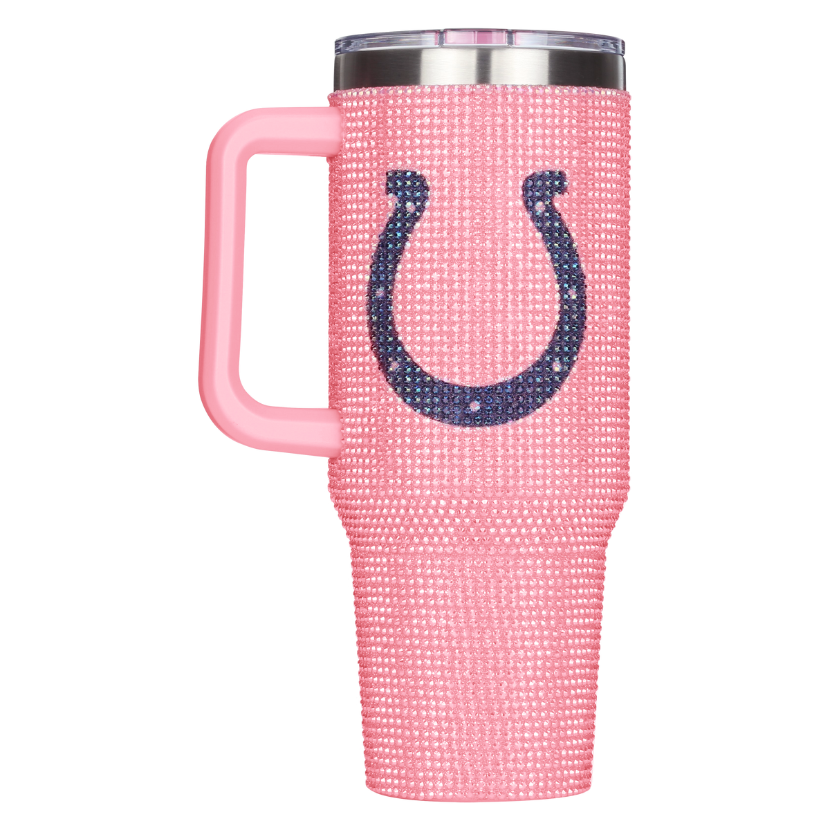 40oz Pink Bling Game Day Tumbler I | Indianapolis Colts