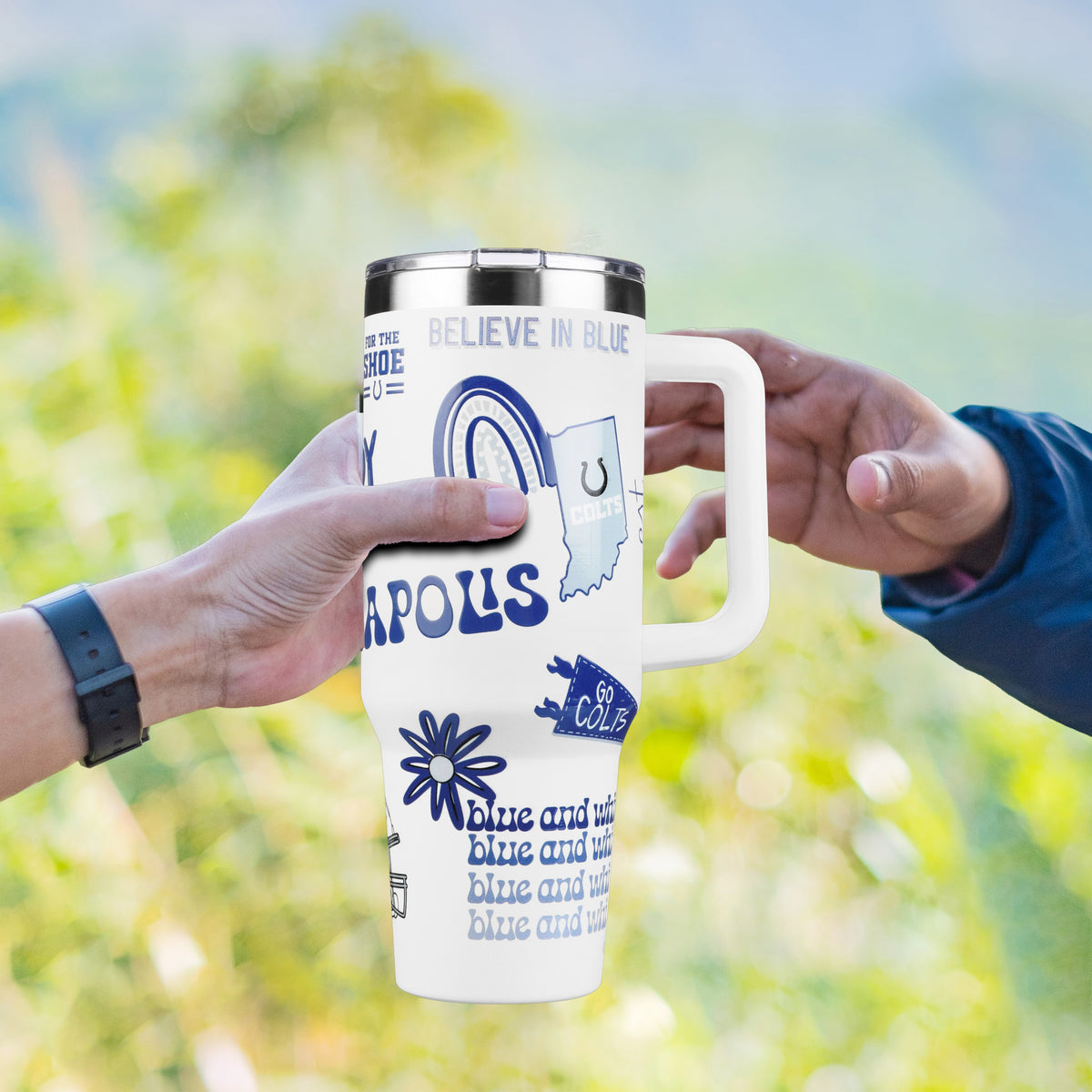 40oz Team Spirit Game Day Tumbler I | Indianapolis Colts