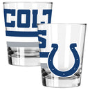 2pk 15oz Old Fashion Glass Big Stripes Design | Indianapolis Colts