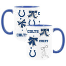  Colts 2pk 15oz Bow Coffee Mug 