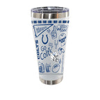 Sketchpad Design 30oz SS Tumbler | Indianapolis Colts