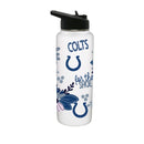 34oz Quencher Bottle, DP, Flowers Design | Indianapolis Colts