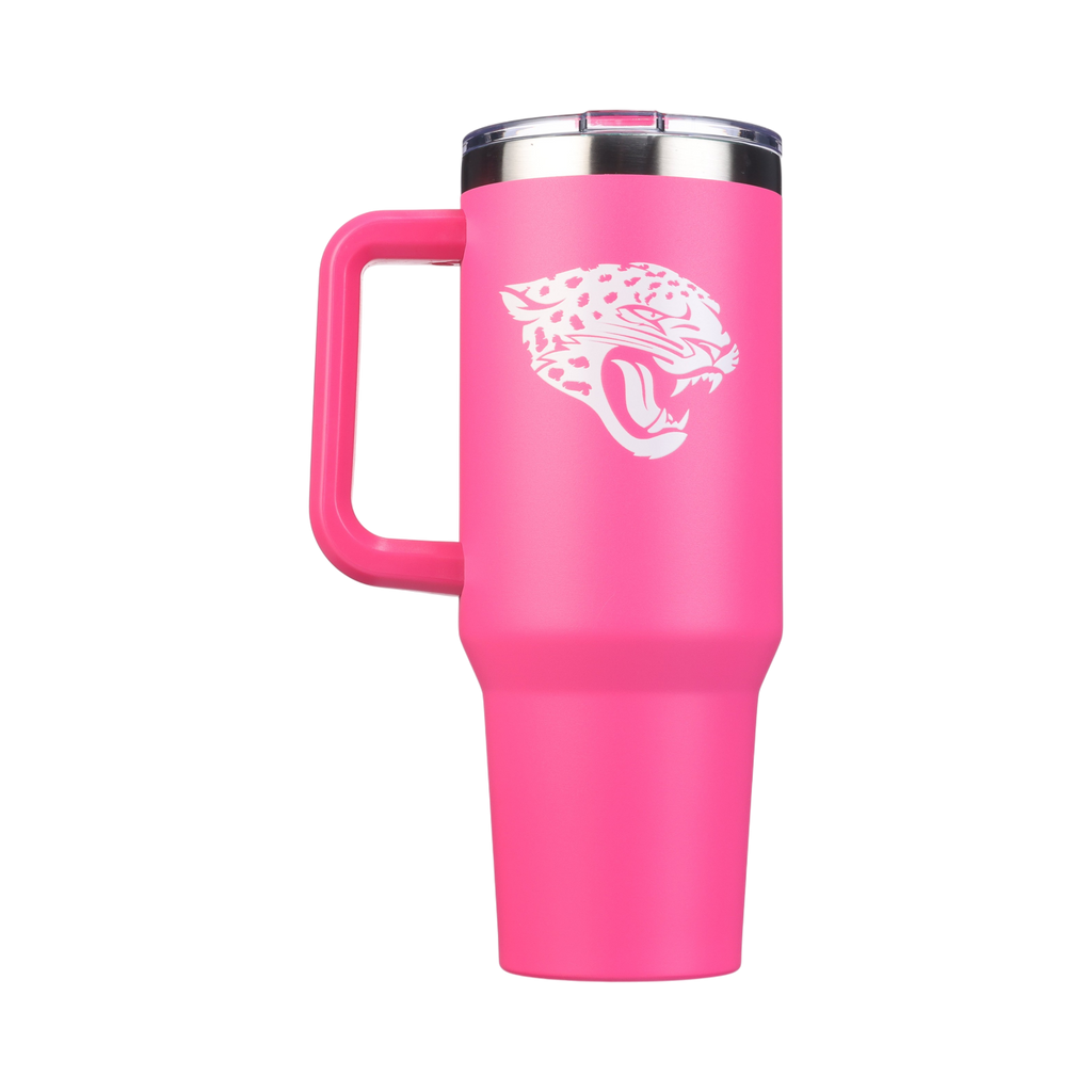 40oz Pink Game Day Tumbler I | Jacksonville Jaguars