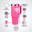 40oz Pink Game Day Tumbler I | Jacksonville Jaguars